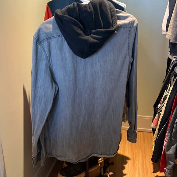 Primark denim hoodie medium - Picture 2 of 4